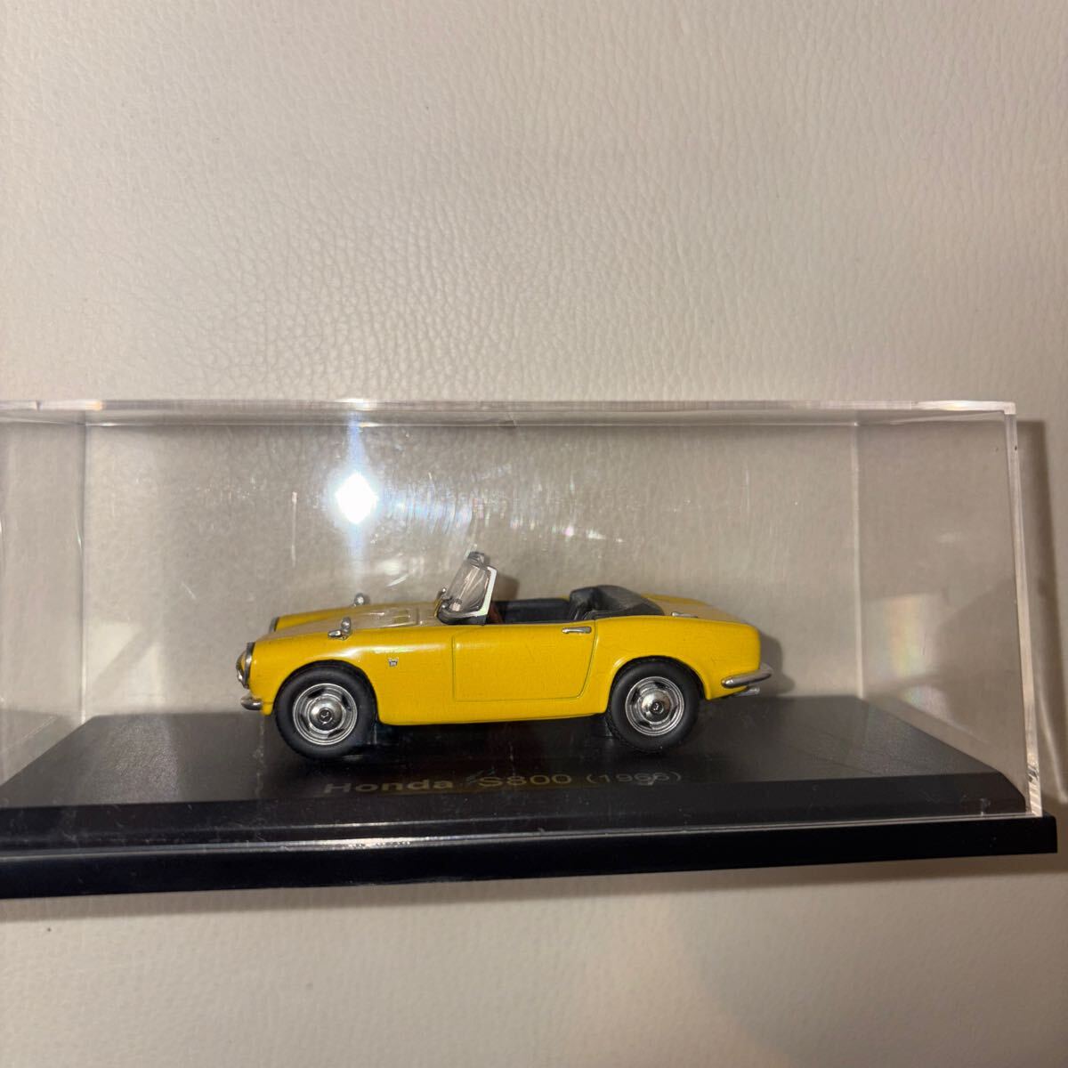 未開封 アシェット Honda S800 1966 ホンダ イエロー ホンダスポーツ 国産名車コレクション 1/43 ミニカー モデルカー カラーサンプル拍卖