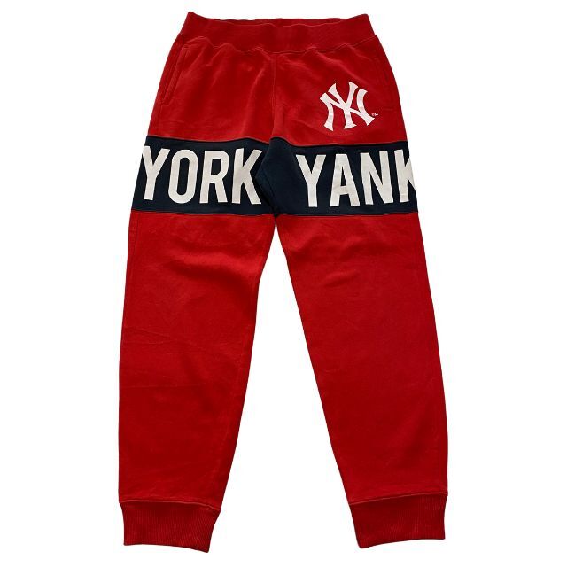 ニューヨークヤンキース スウェットパンツ マジェスティック デカロゴ NEWYORK YANKEES Majestic MLB メジャーリーグ 野球 雅瀬1200拍卖
