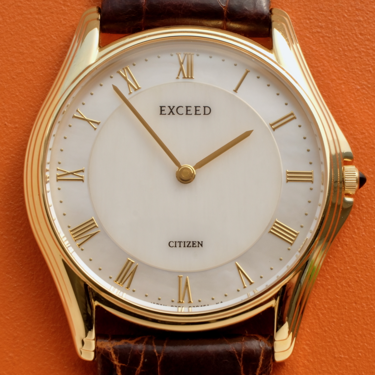 *シチズンエクシード 大理石:白蝶貝ダイアル*年差0321-C30421拍卖