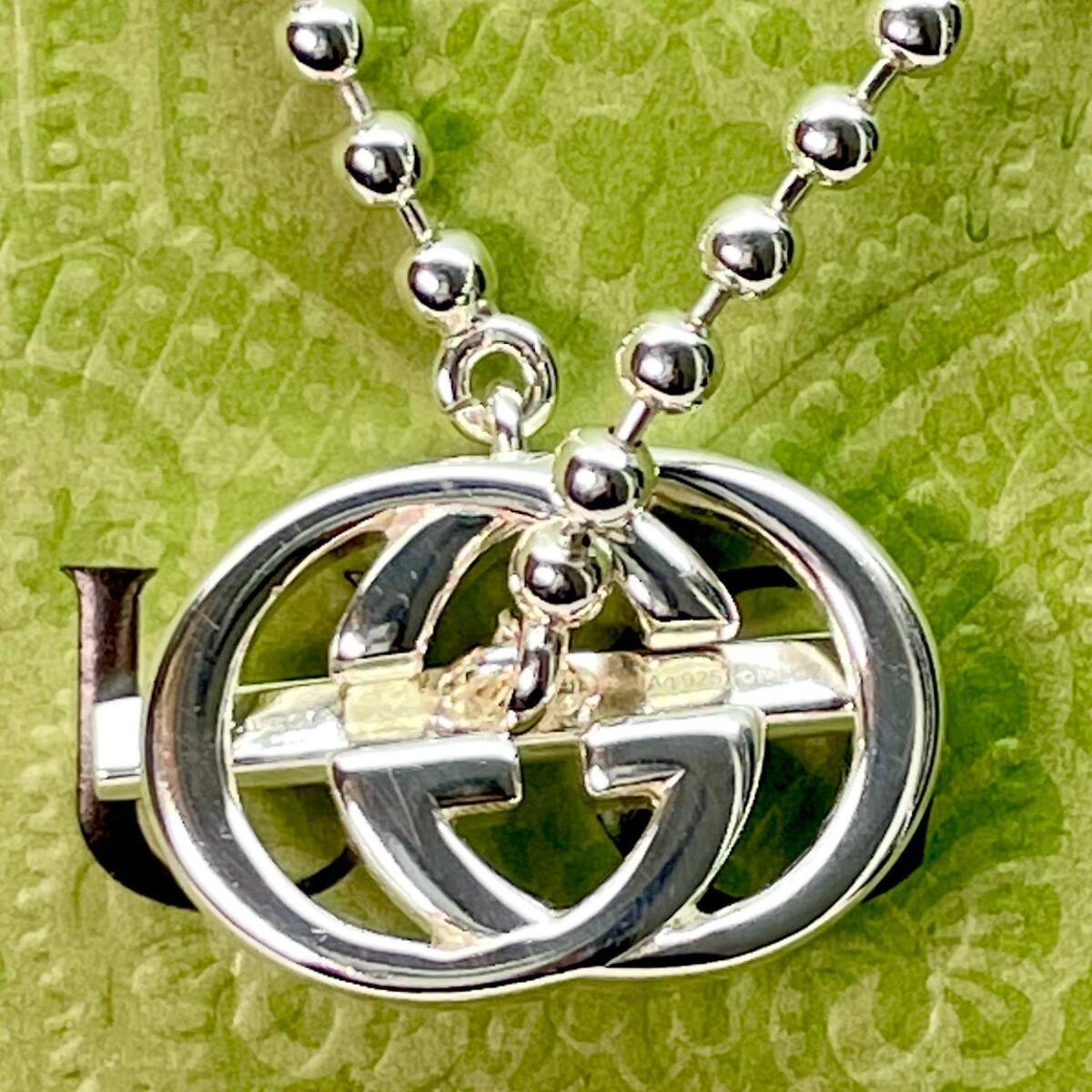 美品 グッチ インターロッキング トグル チョーカー/24-3480S拍卖