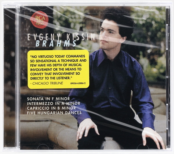 【新品未開封】 ブラームス ピアノ・ソナタ第3番 間奏曲 奇想曲(カプリッチョ)&ハンガリー舞曲 エフゲニー・キーシン拍卖