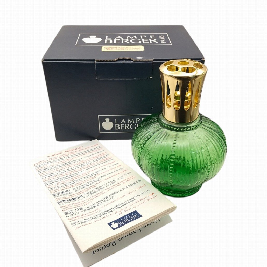 ランプベルジェ アロマランプ シェル グリーン ♪ DCHL 緑 新品 即納拍卖