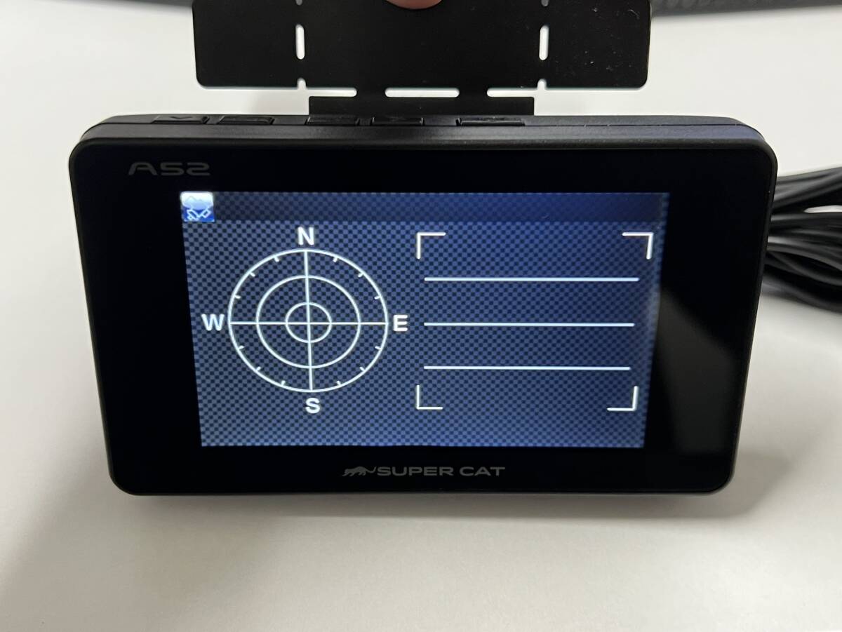 美品■YUPITERU ユピテル A52 レーダー探知機 小型オービス ガリレオ衛星対応 3.2インチ液晶 ボタン操作 OBD2対応 SUPER CAT拍卖