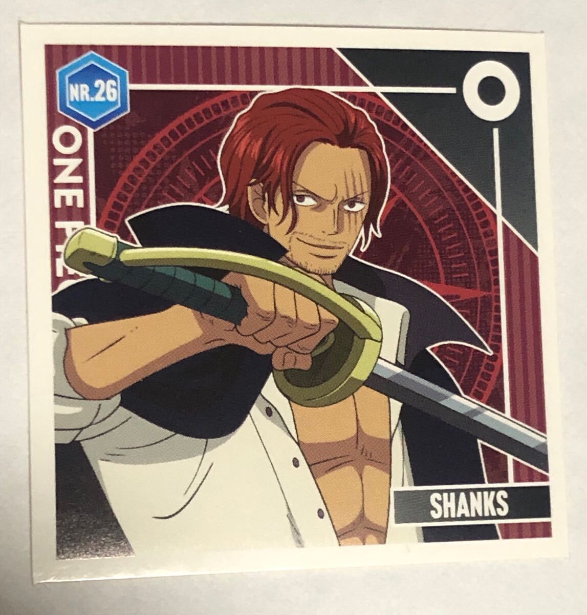 ワンピース シール シャンクス拍卖