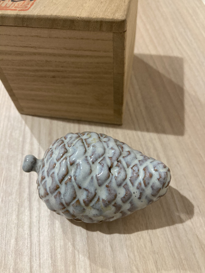 香合 萩焼 松唐山 996拍卖