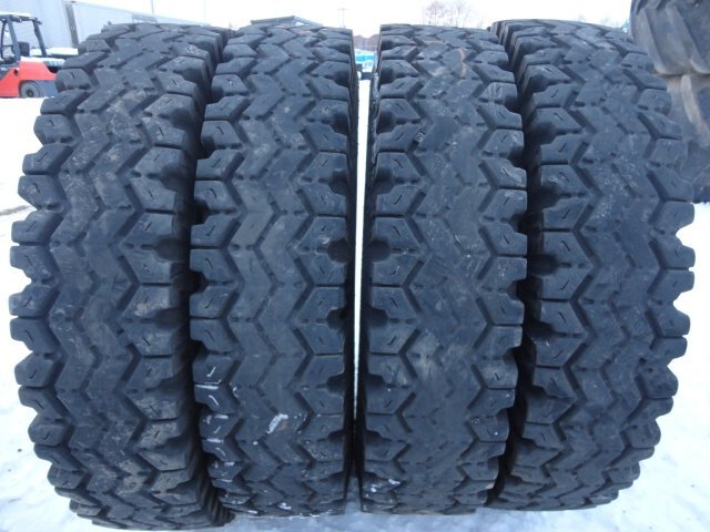 □L398 冬 ヨコハマ SUPER SNOW 733H 6.00-15 10PR 4本 NYLON フォークリフト 2023年製~拍卖