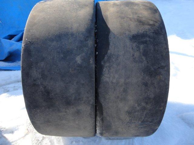 □L408 ノーパンク フォークリフト AICHI ME310 6.50-10/5.00 SOLID 2本拍卖