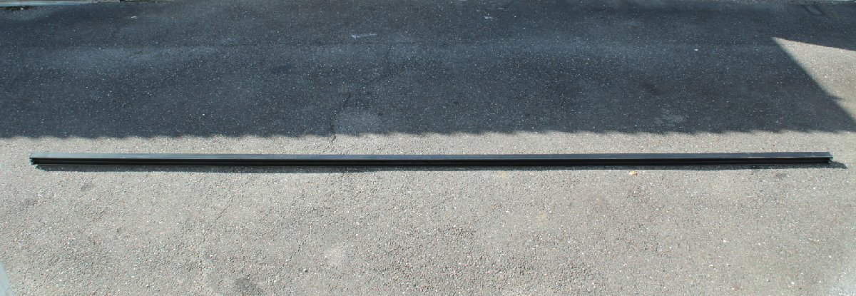 ※ 個人宅配送不可能 レール同梱OK 貴重 ブラックアルマイト塗装 コメット COMET スタジオレール 5m 500cm ブラック 黒 09301拍卖