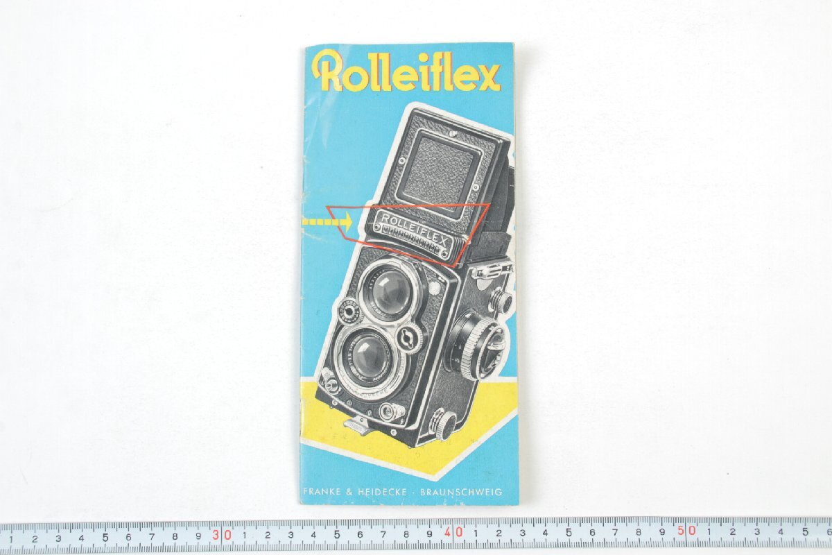 ※ 当時物 Rollei ローライ カタログ パンフレット 二眼レフ Rolleiflex ローライフレックス printed in Germany 1202拍卖