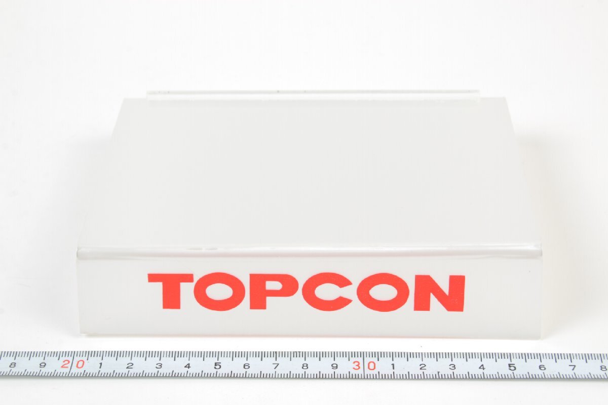 ※ 非売品 希少 TOPCON トプコン RE-SUPER D RE-2 UNIrex Topcor 他 展示台 ディスプレイ 16cm x 13cm x 3cm 12932拍卖