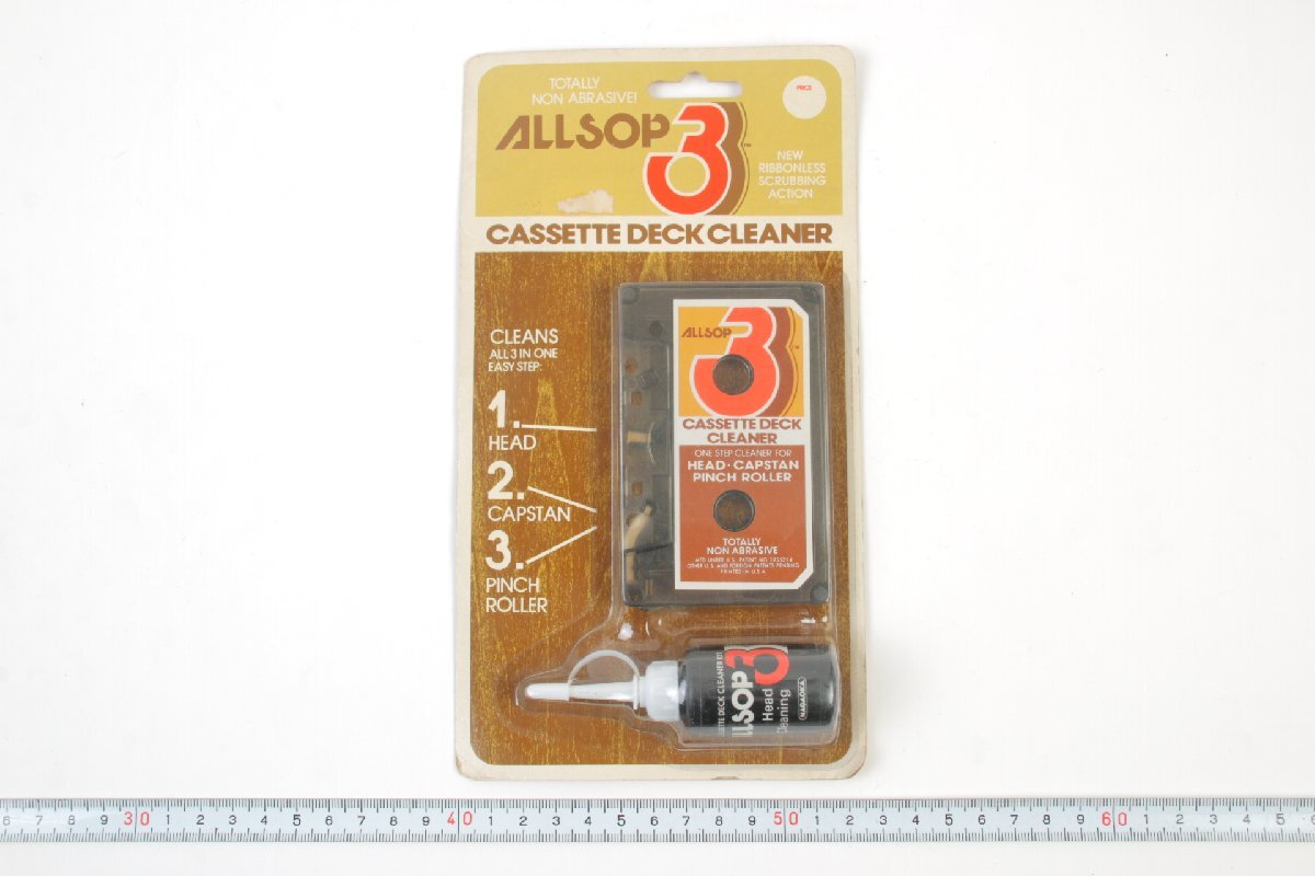 ※ 新品未開封 Allsop3 オルソップスリー カセットデッキクリーナー cassette deck cleaner AM-860 c0701L2拍卖