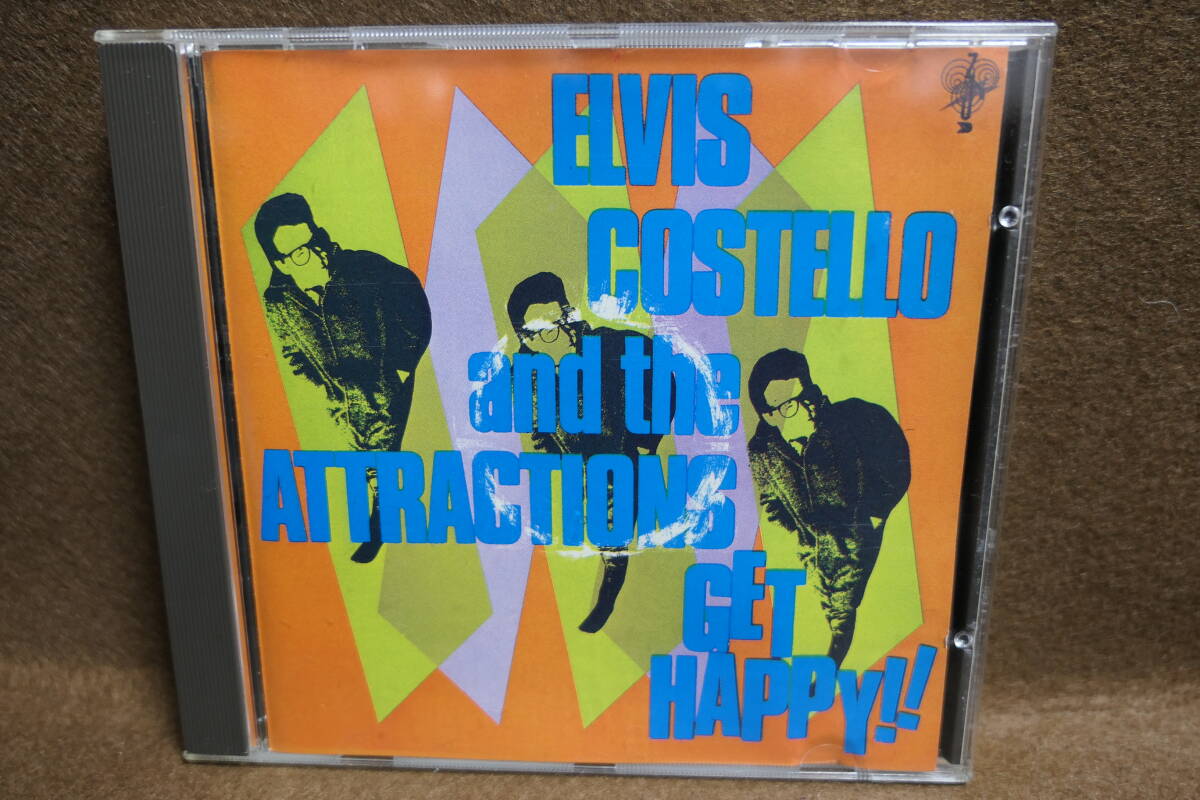 ●送料無料●中古CD● ELVIS COSTELLO AND THE ATTRACTIONS エルヴィス・コステロ / GET HAPPY ゲット・ハッピー拍卖