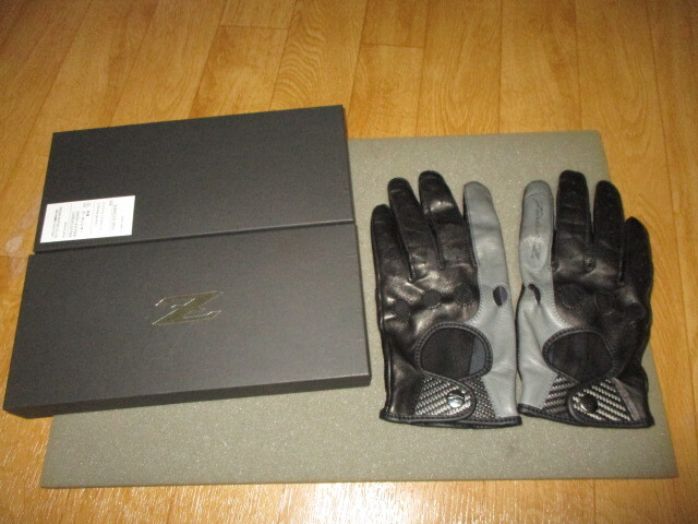 日産・フェアレディz・旧ロゴ・レーシング・ドライビング・カーボンレザー・グローブ・手袋 L 新同美中古 旧車・ニスモ・S30Z・240ZG拍卖