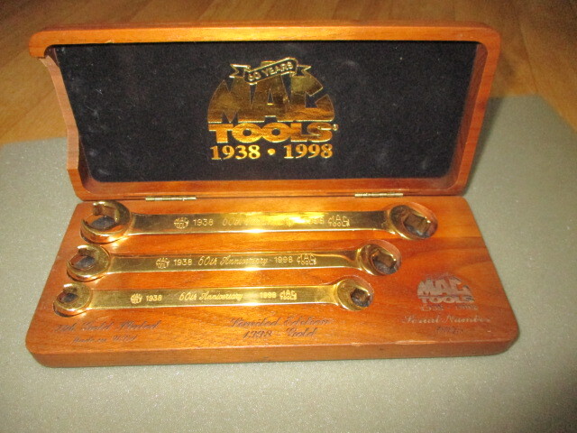 訳アリ・マックツール 限定 ゴールド コンビネーションレンチ・スパナ 未使用 スナップオン拍卖