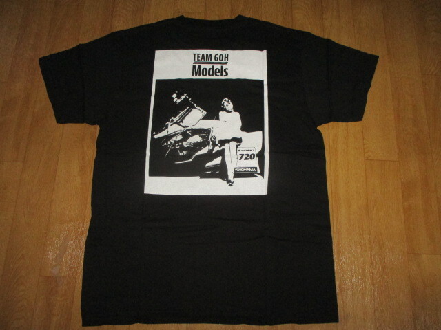 SUPER GT・スーパーGT・チームGOH・team郷 MODEIS Tシャツ 未使用 黒 Mサイズ McLaren・TEAM GOH・アウディ マクラーレン 拍卖