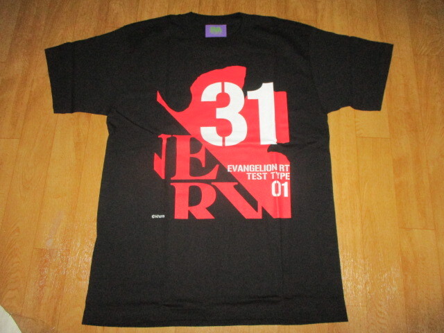 エヴァ・EVAレーシング・スーパーGT デカロゴ Tシャツ サイズL 未使用 デッドストック ジャケット拍卖