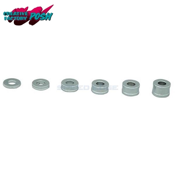CF POSH CFポッシュ 200330-10 アルミスペーサー(2個入) M6 T=10mm メッキ拍卖