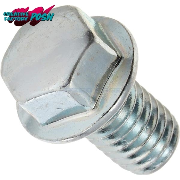 CF POSH CFポッシュ 820850-032 フランジ六角ボルト ホンダ純正タイプ ユニクロ M6x32 P1.0(2本入)拍卖