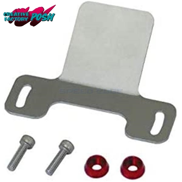 CF POSH CFポッシュ 470601 ステンレスユニバーサルステー Type-H01/M4キャップボルトホルダー付 レッド拍卖