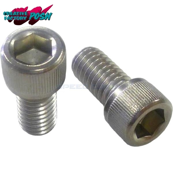 CF POSH CFポッシュ 861403 ステンレスキャップボルト 1/4-20x3/8 インチ(2個入)拍卖