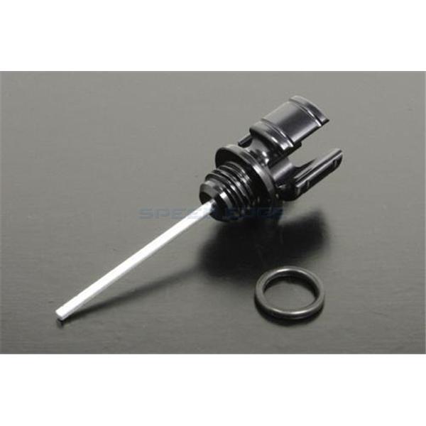 SP武川 07-07-0173 アルミ削り出しオイルレベルゲージ(ブラック)拍卖