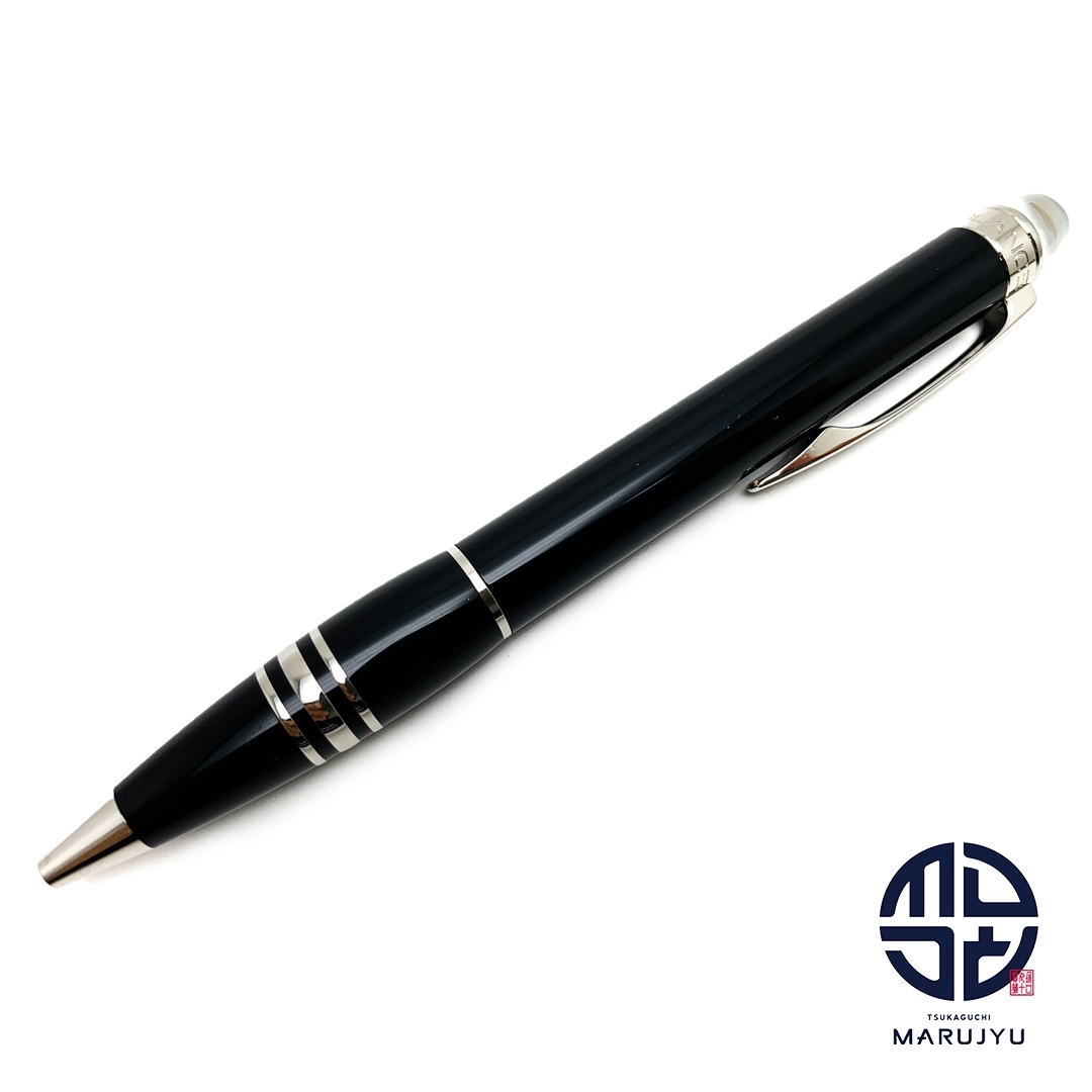 MONTBLANC モンブラン ブラック 黒 スターウォーカー ボールペン ツイスト式 文房具 ステーショナリー 黒インク拍卖