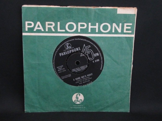 7インチ★BEATLES★A Hard Day's Night/Things We Said Today UK Parlophone オリジナル拍卖