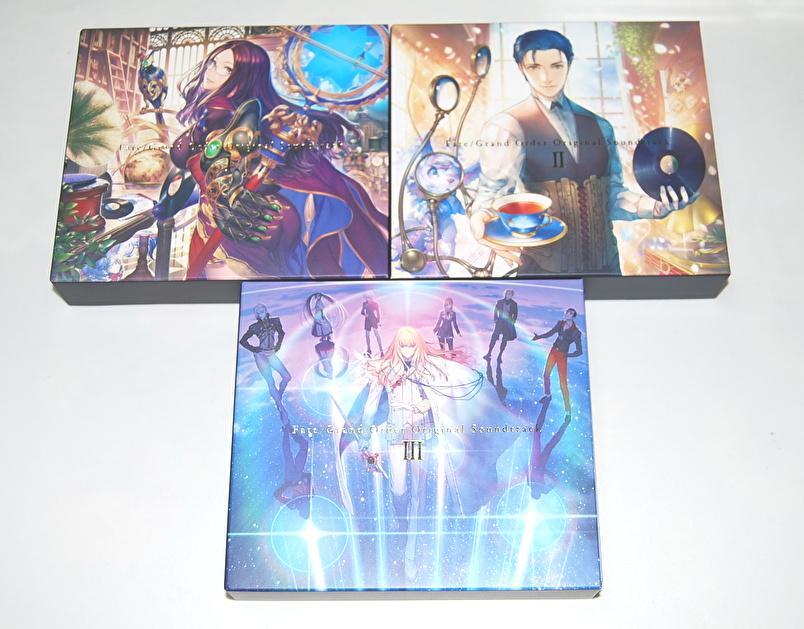 【セル版】Fate/Grand Order Original Soundtrack (初回仕様限定盤) vol.1-3セット拍卖