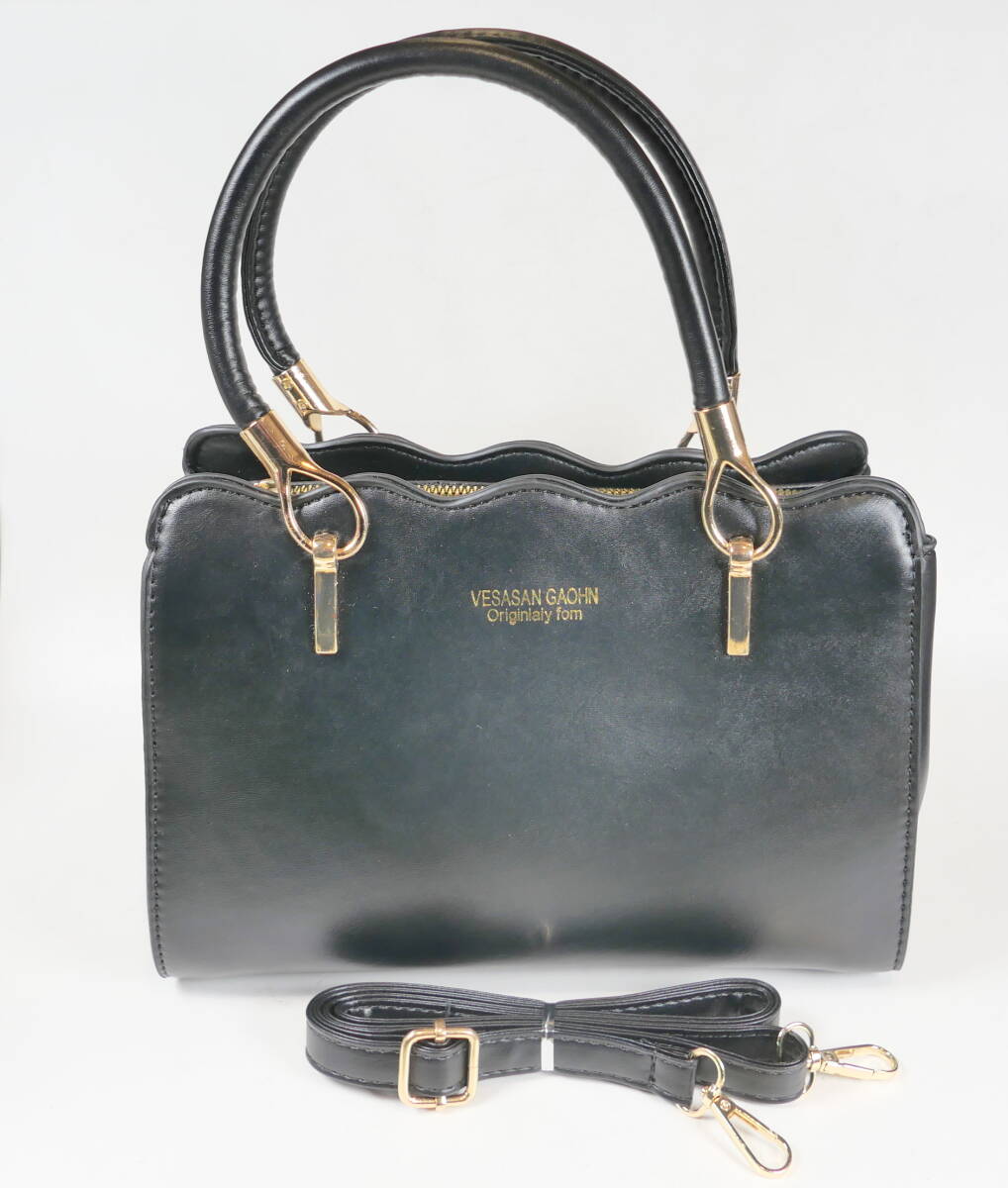 中古★VESASAN GAOHN Originialy fom レディース 2Way ハンド ショルダーバッグ 26×18cm マチ11cm拍卖