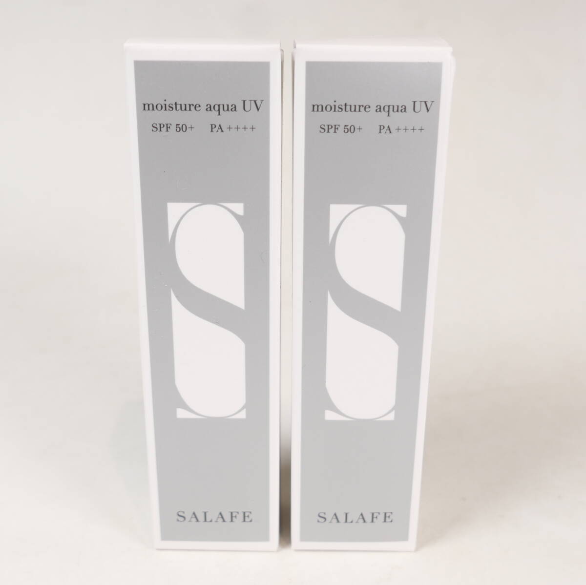 【未使用】コスメ★SALAFE サラフェ モイスチャー アクア UV ハーリン40U1 日焼け止めミルクジェル 42 30g×2箱拍卖