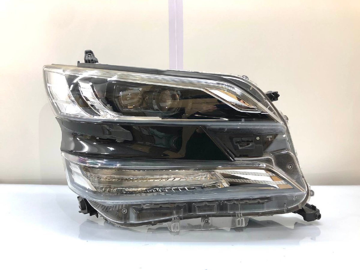 ♪レンズ綺麗♪ヴェルファイア AGH30W 前期 純正 ヘッドランプ 右 LED ICHIKOH58-64 刻印キ(Z11-21m)拍卖