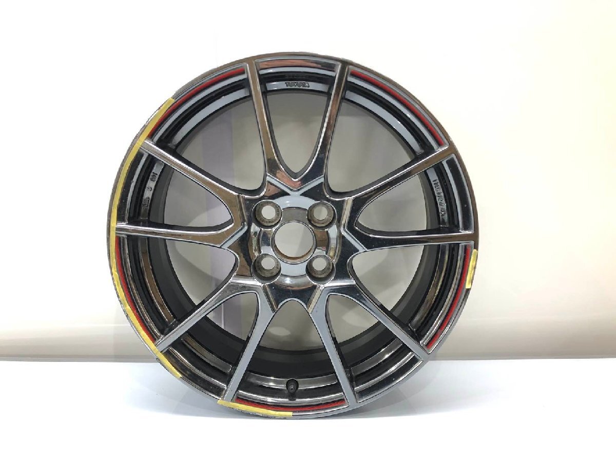 ♪G’s♪アクア NHP10 純正 17インチホイール 1本 17×6.5J 4穴 PCD100+41(G60-13m)拍卖