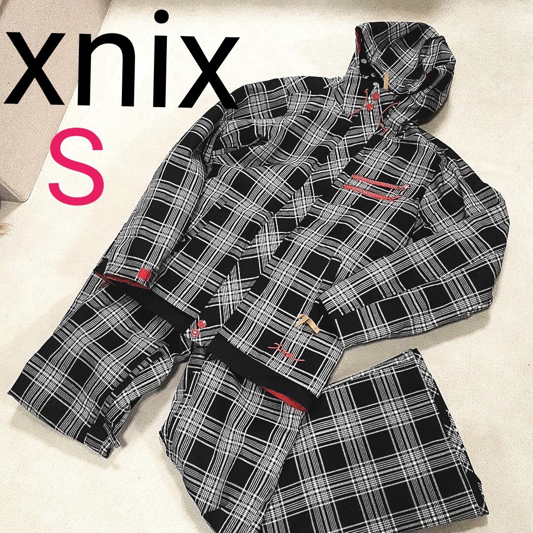 【超美品】xnix スノーボード スキー セットアップ 上下セット スキーウェア パンツ ジャケット スノボ レディースS(M相当)拍卖