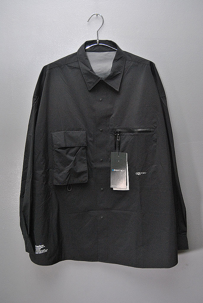 FreshService PERTEX SHIELD TECH SHIRT フレッシュサービス/ナイロンシャツ/ブラック/M拍卖