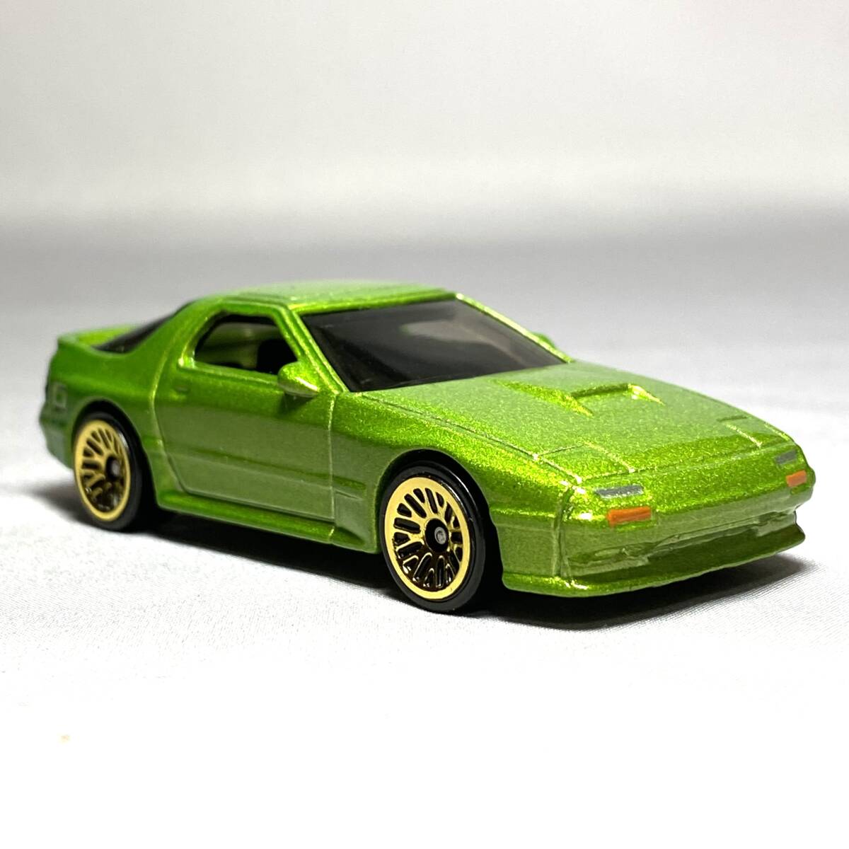 1/64 Hotwheels ★'89 MAZDA SAVANNA RX-7 FC3S ★ グリーン ルース拍卖