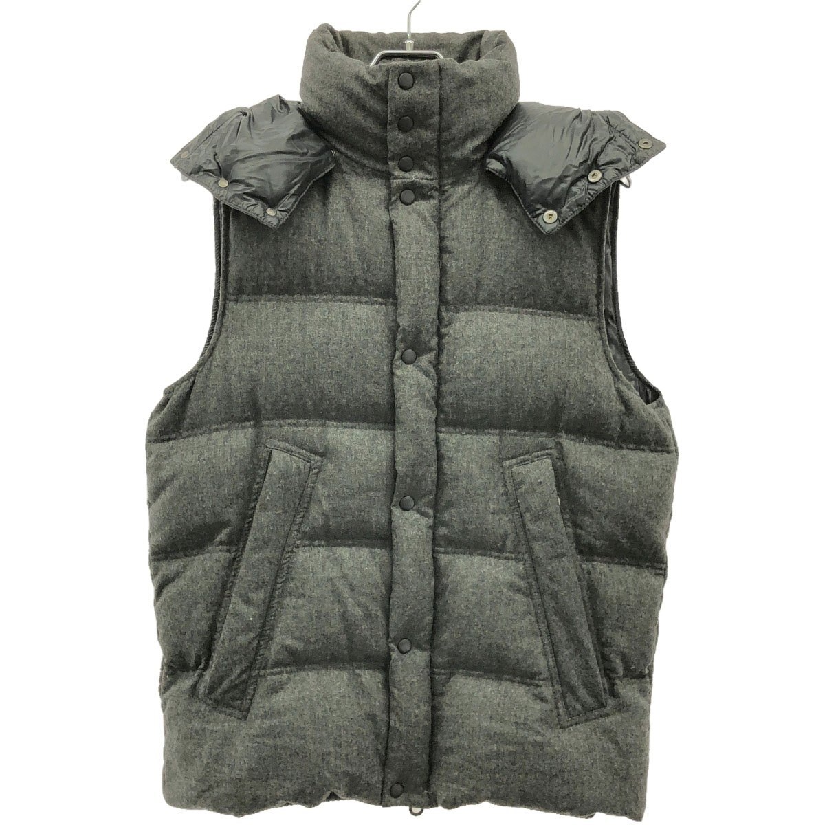 DUVETICA デュベティカ ALICOTRE フーデッドダウンベスト グレー M ITQEKVX68VVC拍卖