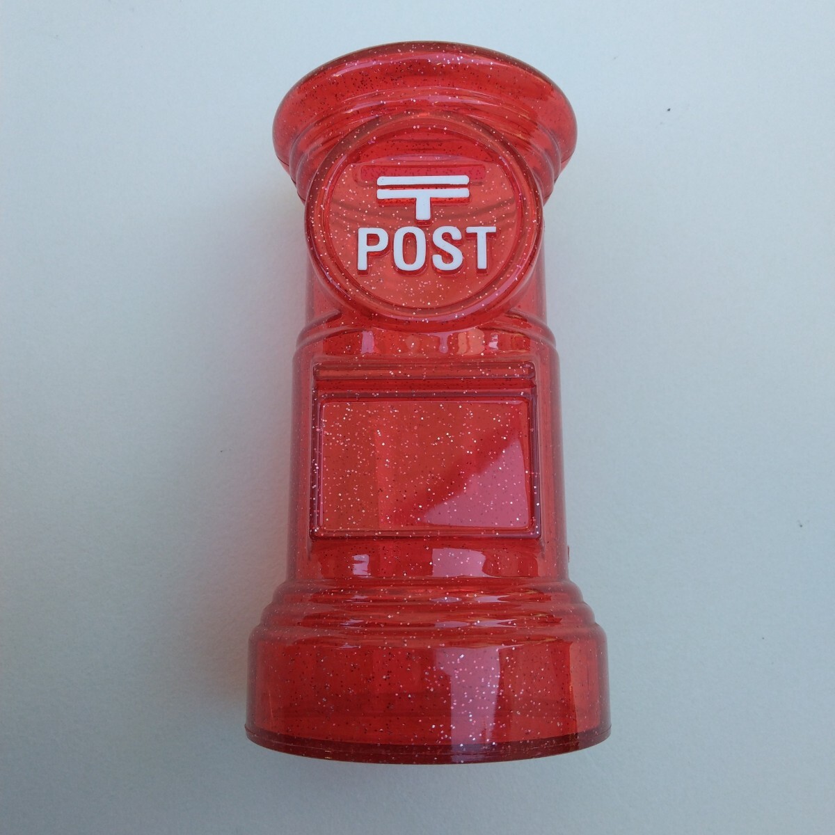 郵便ポスト ラメ入り 貯金箱 プラスチック製品 昭和レトロ 未使用品 当時品 保管品拍卖