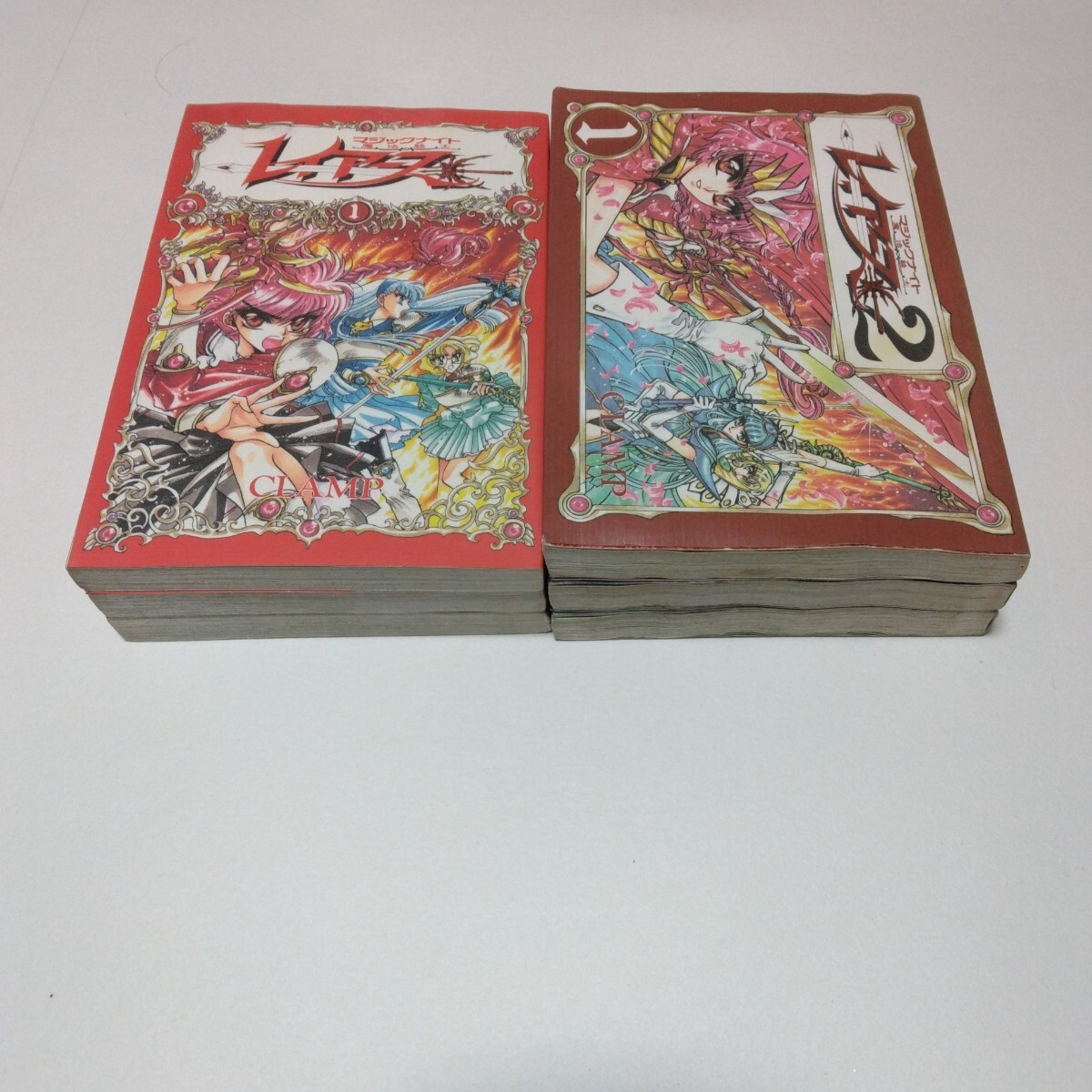 魔法騎士レイアース 全6巻 初版本有り CLAMP 講談社 コミックス 当時品 保管品 訳ありコミックス拍卖