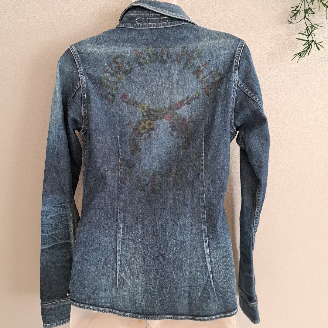 ロア- roar ジャケット ビンテージ トップス デニム レディース S roar ロアー拍卖