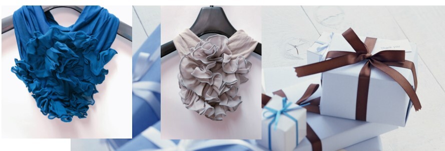 新品●送料無料●スカーフで ヘアーバンドで 2WAY 【無地薄グレー1個】ダンスやパーティ エアロビ ヨガに 拍卖