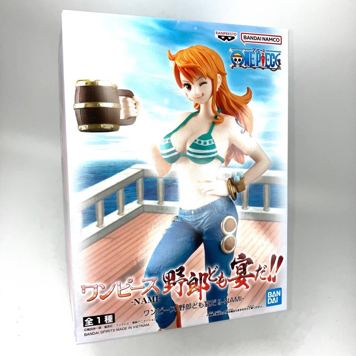 【限定1品】【未開封】【BANPRESTO】ワンピース 野郎ども宴だ -NAMI- 全1種 /ナミ拍卖