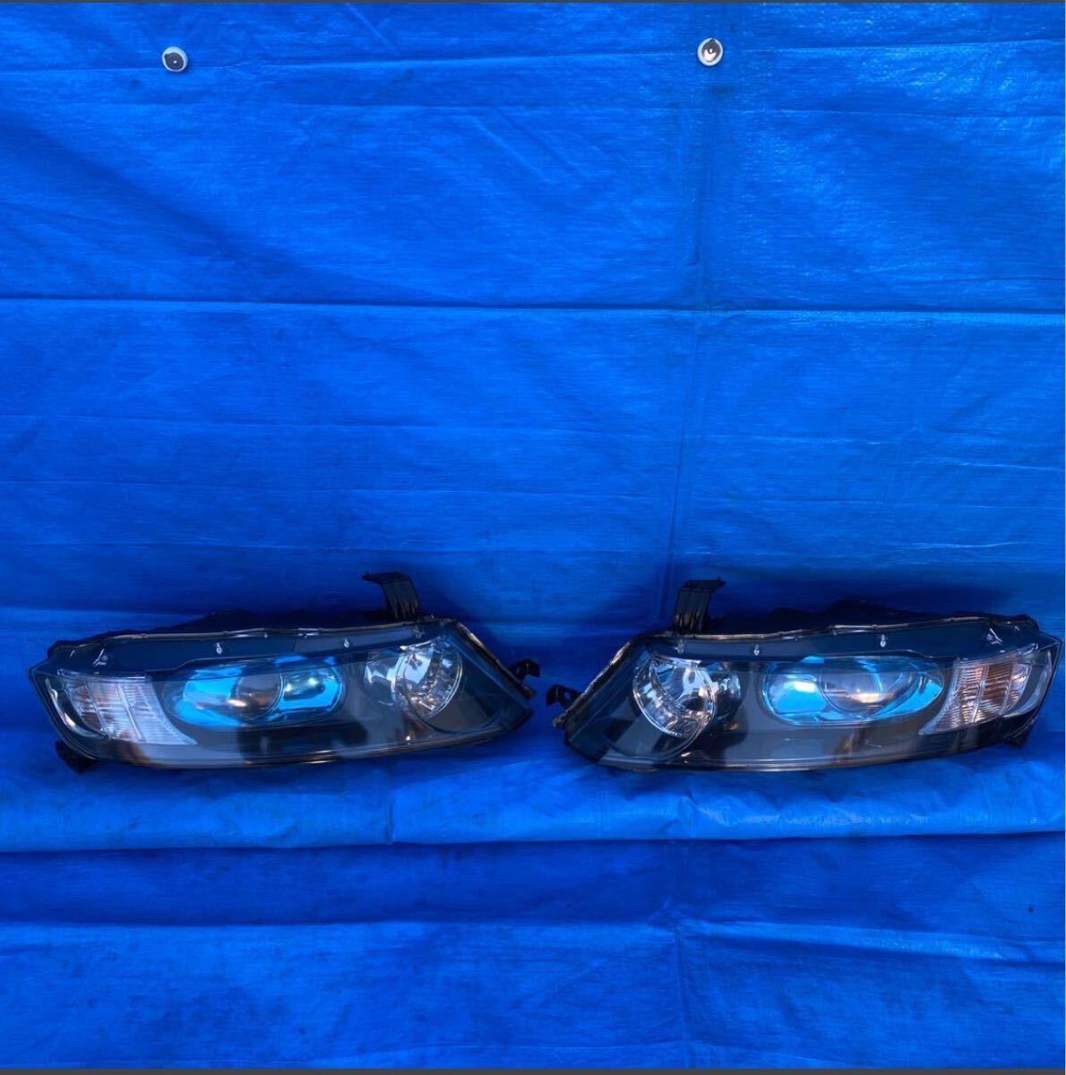 ◆ホンダ オデッセイ《 RB1 RB2 》純正 HID キセノン ヘッドライト ヘッドランプ 左右セット KOITO 100-22497 打刻 J 点灯確認済◆拍卖