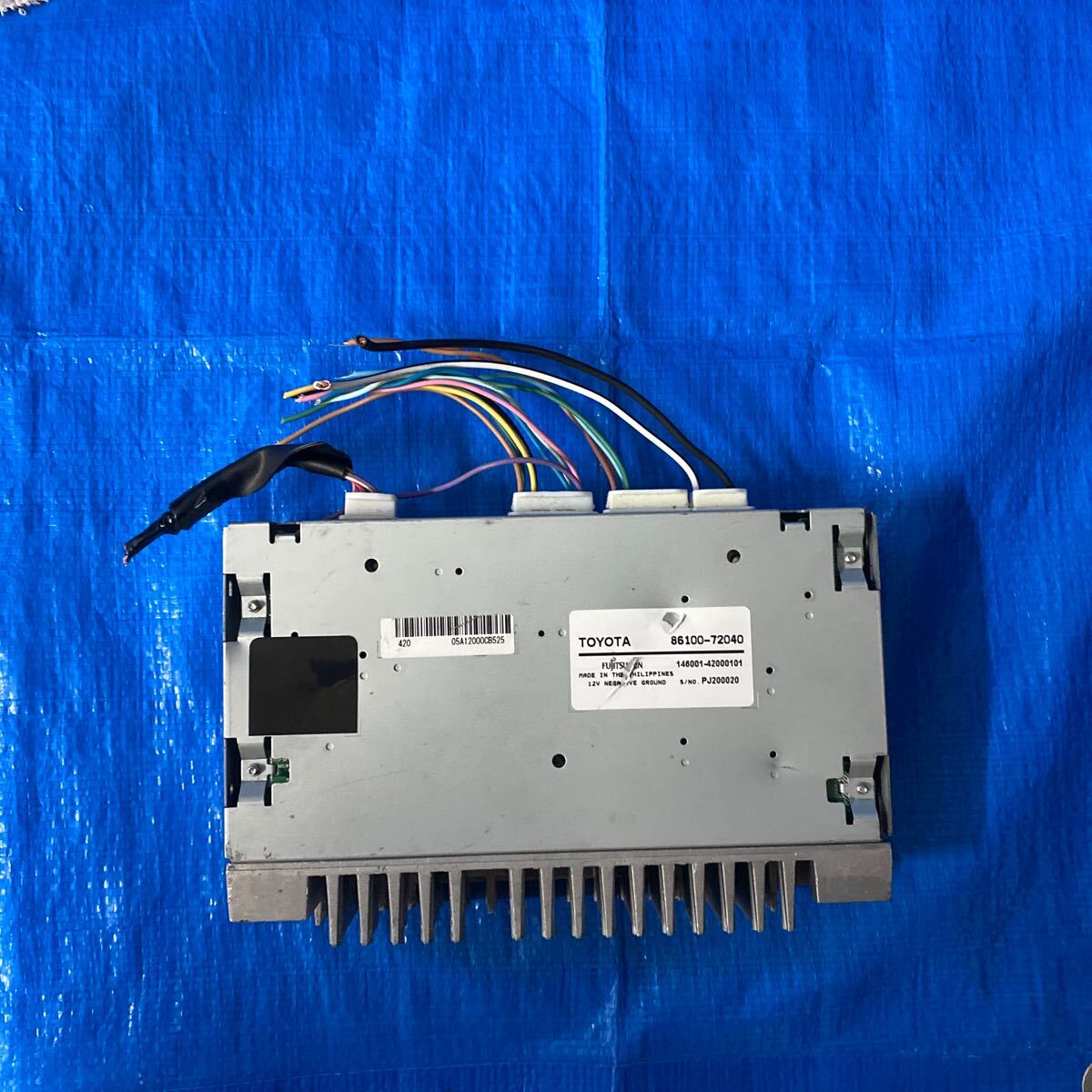 ◆トヨタ マークX ジオ《 ANA10 ANA15 GGA10 GGA15 》純正 オーディオアンプ アンプ 86100-72020 ◆拍卖