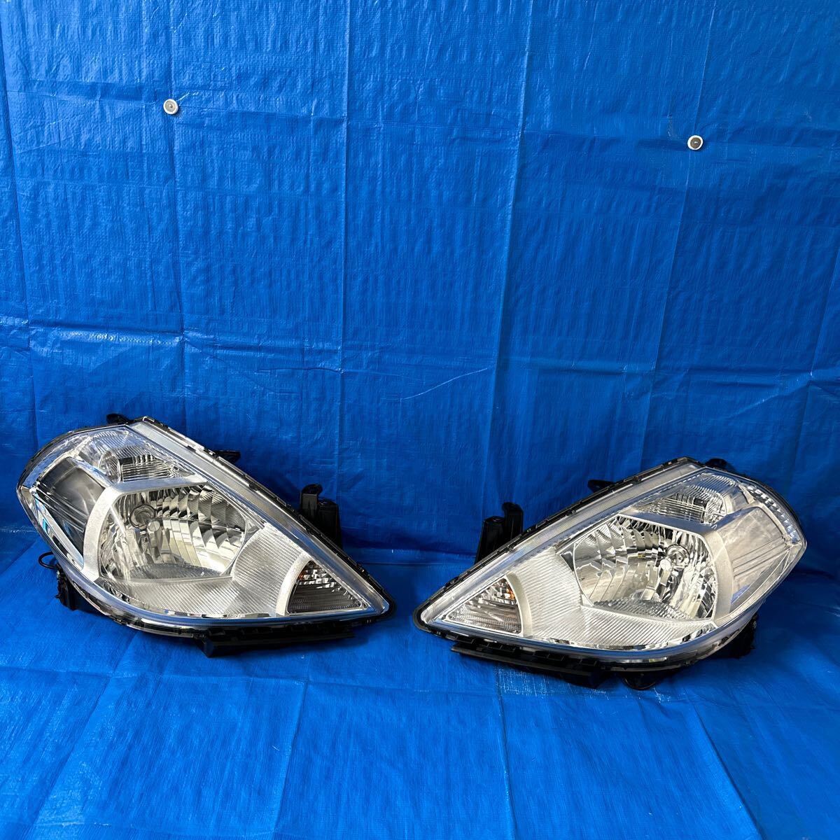 ◆ニッサン ティーダ《 C11 SC11 》純正 LED ヘッドライト ヘッドランプ 左右セット スタンレー P4278 レべライザー付 打刻EMP17 点灯OK◆拍卖