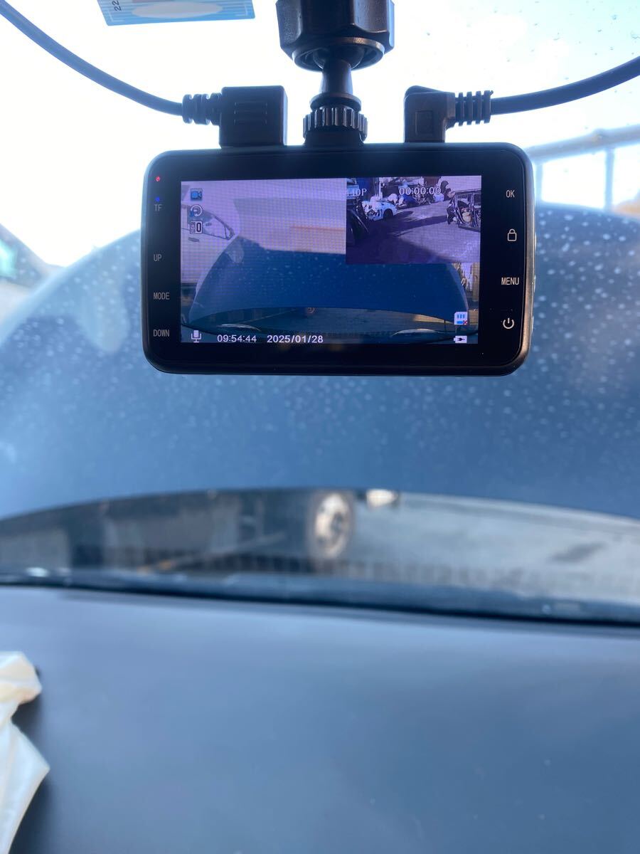 ◆ JOYHOUSE ジョイハウス ドライブレコーダー カメラ 前後セット SDカード有り 前後録画2カメラ 前後2カメラ 動作OK◆拍卖