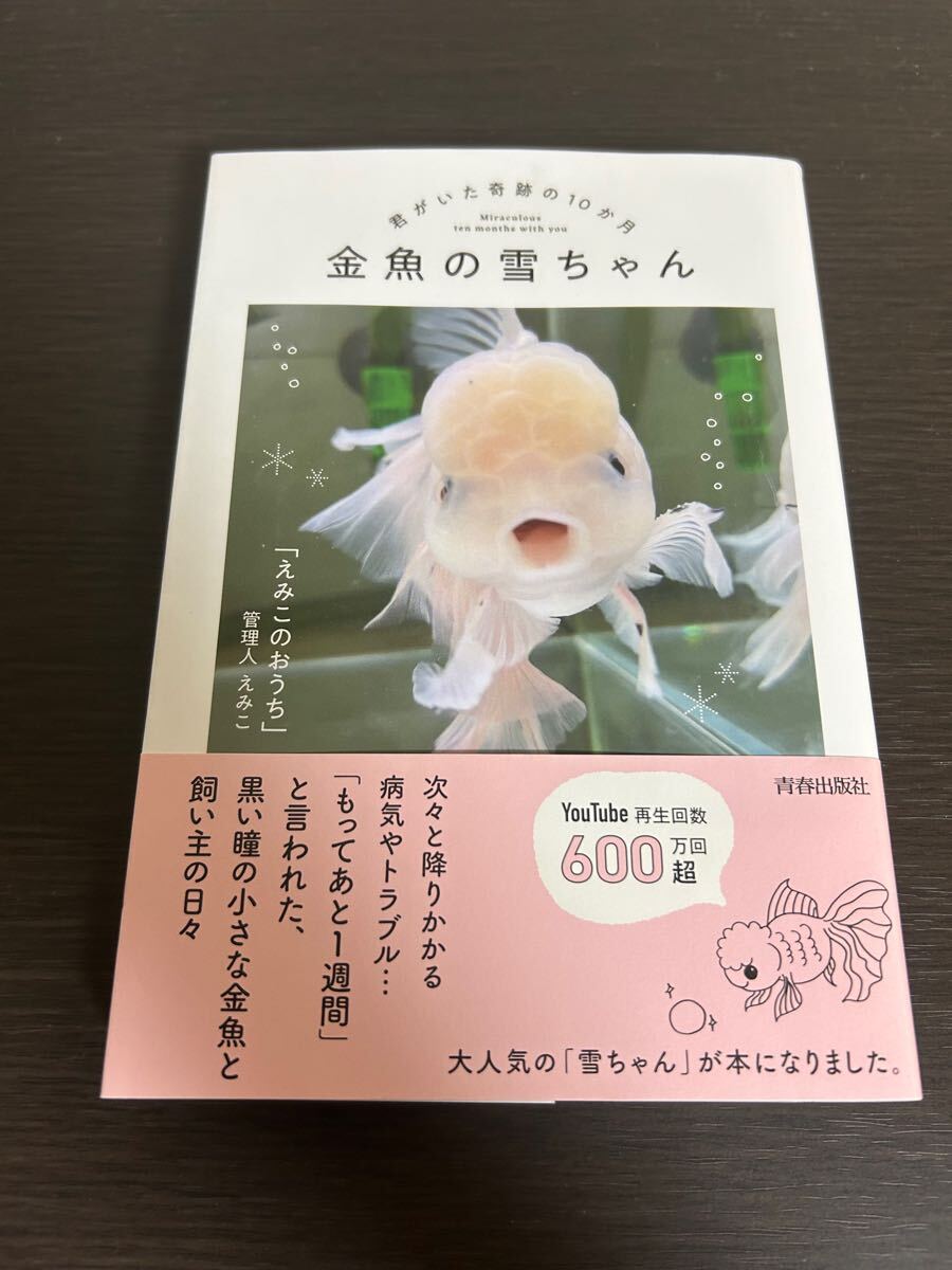◆送料無料 即決 帯付き◆金魚の雪ちゃん 君がいた奇跡の10か月◆「えみこのおうち」管理人えみこ拍卖