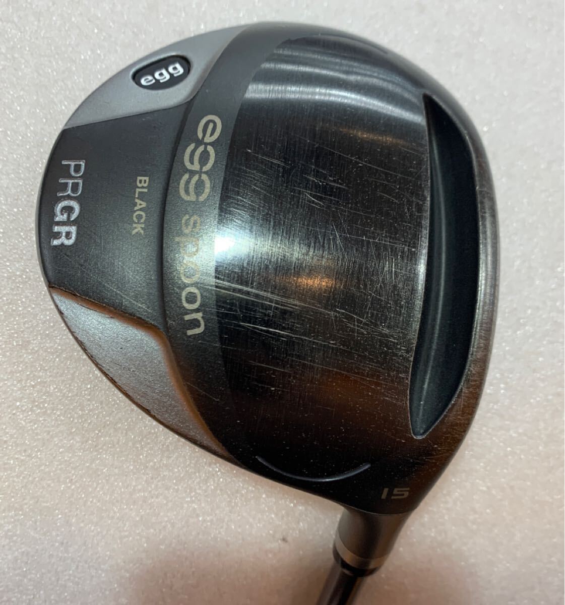 【即決価格】【FW】プロギア/egg spoon ブラック/15度/ディアマナ for PRGR (egg)/FLEX SR/カバー有り拍卖