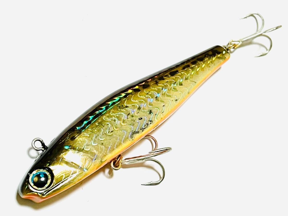 美品★タップクラフトリブ130F#ウェーブホロオレンジベリー★130mm30g★フローティング★固定重心サイレントペンシル★Rib 130F拍卖