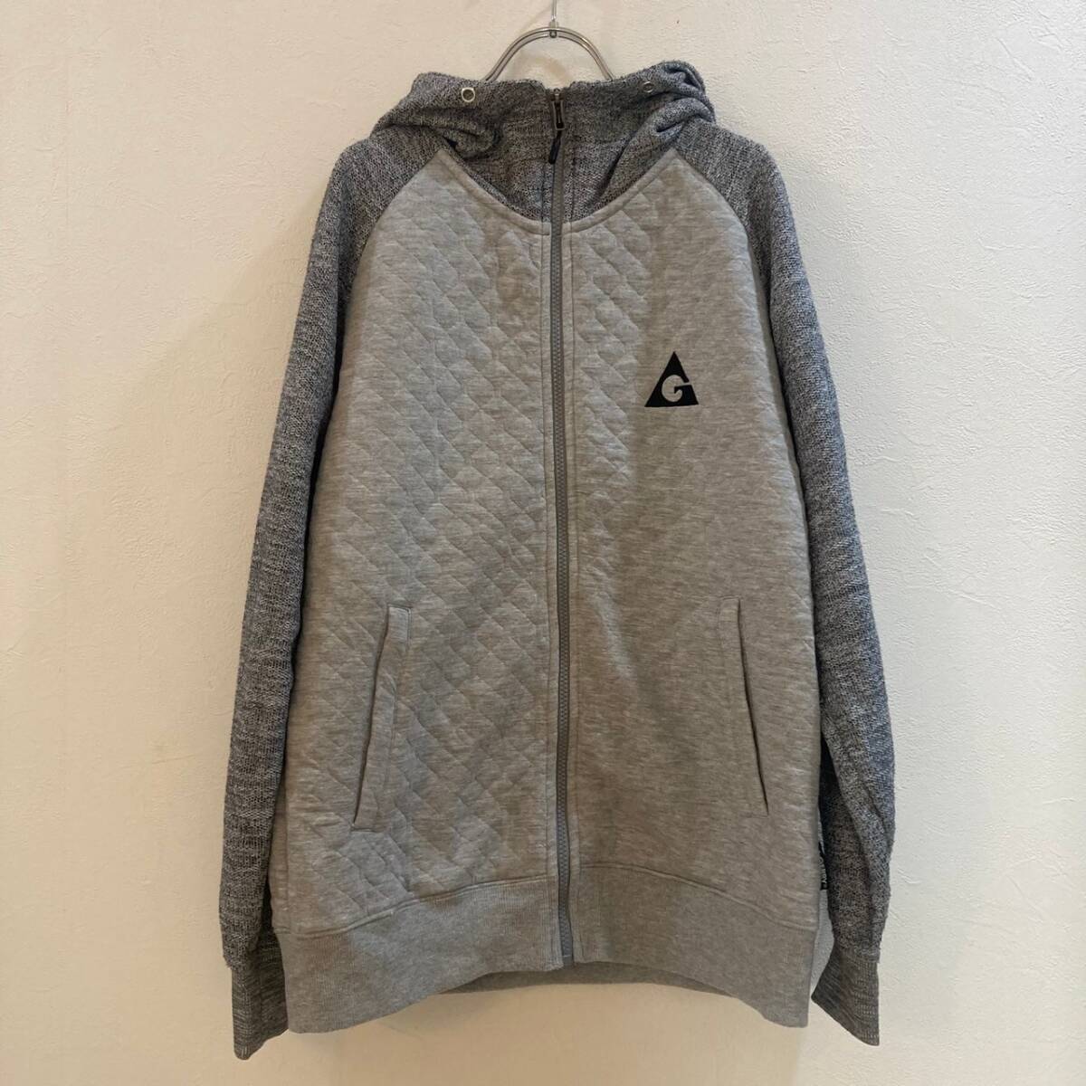 GERRY/ジェリー 長袖パーカー グレー メンズ L拍卖