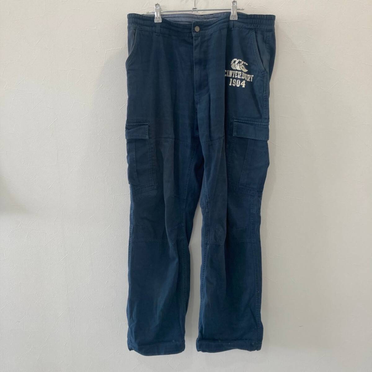CANTERBURY/カンタベリー カーゴパンツ ペインターパンツ ネイビー メンズ XL拍卖